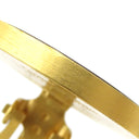 エルメス HERMES セリエ ブラックXゴールド GP ブラックシェル イヤリング ラウンド サークル ロゴ