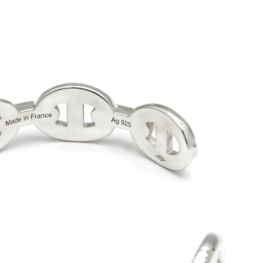 エルメス HERMES シェーヌダンクル アンシェネ シルバー シルバー925 ST バングル SV925 Ag925