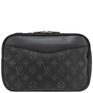 ルイヴィトン LOUIS VUITTON バムバッグ M42906 モノグラムエクリプス モノグラムエクリプスキャンバス ボディバッグ シルバー金具 黒 ショルダー ウエストバッグ