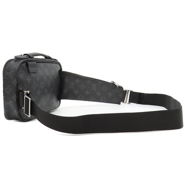 ルイヴィトン LOUIS VUITTON バムバッグ M42906 モノグラムエクリプス モノグラムエクリプスキャンバス ボディバッグ シルバー金具 黒 ショルダー ウエストバッグ