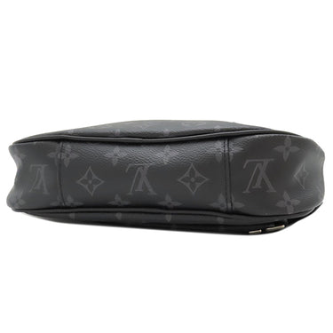 ルイヴィトン LOUIS VUITTON バムバッグ M42906 モノグラムエクリプス モノグラムエクリプスキャンバス ボディバッグ シルバー金具 黒 ショルダー ウエストバッグ