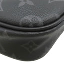 ルイヴィトン LOUIS VUITTON バムバッグ M42906 モノグラムエクリプス モノグラムエクリプスキャンバス ボディバッグ シルバー金具 黒 ショルダー ウエストバッグ