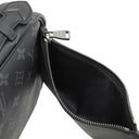 ルイヴィトン LOUIS VUITTON バムバッグ M42906 モノグラムエクリプス モノグラムエクリプスキャンバス ボディバッグ シルバー金具 黒 ショルダー ウエストバッグ