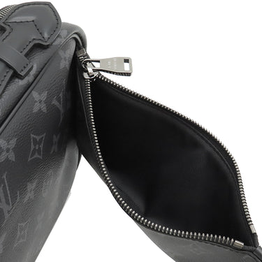 ルイヴィトン LOUIS VUITTON バムバッグ M42906 モノグラムエクリプス モノグラムエクリプスキャンバス ボディバッグ シルバー金具 黒 ショルダー ウエストバッグ
