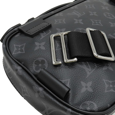 ルイヴィトン LOUIS VUITTON バムバッグ M42906 モノグラムエクリプス モノグラムエクリプスキャンバス ボディバッグ シルバー金具 黒 ショルダー ウエストバッグ