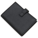 サンローラン SAINT LAURENT サック ド ジュール スープル 507604 ブラック レザー カードケース シルバー金具 黒