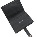 サンローラン SAINT LAURENT サック ド ジュール スープル 507604 ブラック レザー カードケース シルバー金具 黒