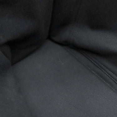 エルメス HERMES フールトゥGM ブラック キャンバス トートバッグ シルバー金具 黒 グレー