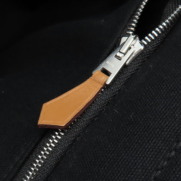 エルメス HERMES フールトゥGM ブラック キャンバス トート
