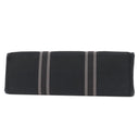 エルメス HERMES フールトゥGM ブラック キャンバス トートバッグ シルバー金具 黒 グレー