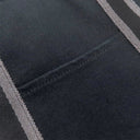 エルメス HERMES フールトゥGM ブラック キャンバス トートバッグ シルバー金具 黒 グレー