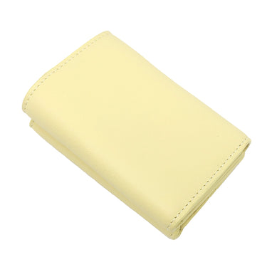 バレンシアガ BALENCIAGA ペーパー ミニ ウォレット 391446 ペーパーイエロー レザー 三つ折り財布 シルバー金具 黄色 コンパクトウォレット