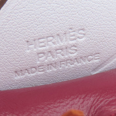 エルメス HERMES ロデオPM ペガサス ルージュグレナ×ブルーブリュム×カーネリアン アニューミロ バッグチャーム 赤 水色 オレンジ