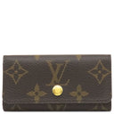 ルイヴィトン LOUIS VUITTON ミュルティクレ 4 M69517 モノグラム モノグラムキャンバス キーケース ゴールド金具 茶 鍵入れ 4連 4本