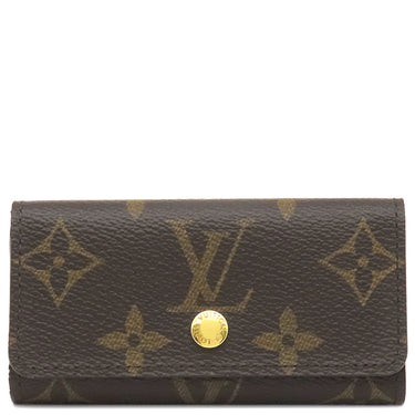 ルイヴィトン LOUIS VUITTON ミュルティクレ 4 M69517 モノグラム モノグラムキャンバス キーケース ゴールド金具 茶 鍵入れ 4連 4本