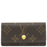 ルイヴィトン LOUIS VUITTON ミュルティクレ 4 M69517 モノグラム モノグラムキャンバス キーケース ゴールド金具 茶 鍵入れ 4連 4本