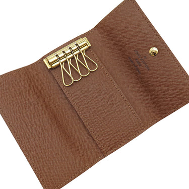 ルイヴィトン LOUIS VUITTON ミュルティクレ 4 M69517 モノグラム モノグラムキャンバス キーケース ゴールド金具 茶 鍵入れ 4連 4本