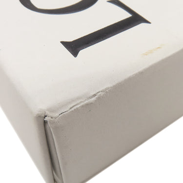 ロエベ LOEWE アナグラム バーティカル ウォレット C812S33X01 グレー ペブルグレインカーフ 三つ折り財布 シルバー金具 小銭入れ 札入れ コンパクトウォレット