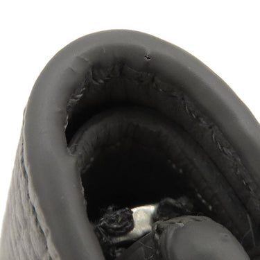 ロエベ LOEWE アナグラム バーティカル ウォレット C812S33X01 グレー ペブルグレインカーフ 三つ折り財布 シルバー金具 小銭入れ 札入れ コンパクトウォレット