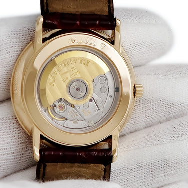 腕時計 ブランパン BLANCPAIN ヴィルレ ディスク カレンダー 4795-3318-55 自動巻き メンズ レディース K18PG無垢 デイト アイボリー