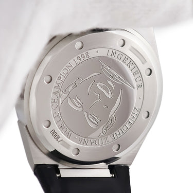 腕時計 IWC IWC インヂュニア オートマティック ジネディーヌ・ジダン IW323403 自動巻き メンズ 青 デイト ジダンモデル 限定