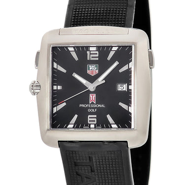 腕時計 タグホイヤー TAG Heuer プロフェッショナル ゴルフウォッチ タイガーウッズエディション WAE1110.FT6004 クオーツ メンズ 限定
