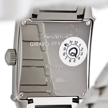 腕時計 ジラールペルゴ GIRARD PERREGAUX ヴィンテージ 1945 25740D11A172-11A クオーツ メンズ 純正ダイヤ ビンテージ レクタンギュラー