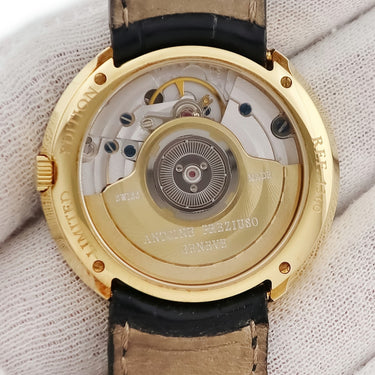 腕時計 アントワーヌ プレジウソ ANTOINE PREZIUSO シエナ 1360 自動巻き メンズ K18YG無垢 ブラック 黒 大理石 シースルーバック 限定