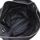 プラダ PRADA テスート 2way トートバッグ 1BG285 ネイビー ナイロン レザー 2WAYバッグ シルバー金具 紺 三角ロゴ ショルダー