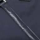 プラダ PRADA テスート 2way トートバッグ 1BG285 ネイビー ナイロン レザー 2WAYバッグ シルバー金具 紺 三角ロゴ ショルダー