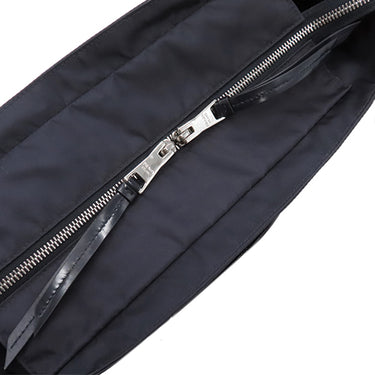 プラダ PRADA テスート 2way トートバッグ 1BG285 ネイビー ナイロン レザー 2WAYバッグ シルバー金具 紺 三角ロゴ ショルダー