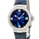 腕時計 ブレゲ BREGUET マリーン レディ 9518ST/E2/984 D000 自動巻き レディース 純正ダイヤ ローマン コインエッジ デイト