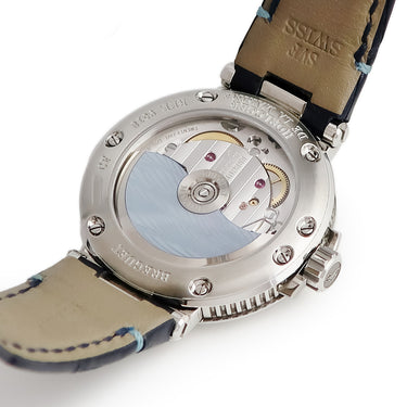 腕時計 ブレゲ BREGUET マリーン レディ 9518ST/E2/984 D000 自動巻き レディース 純正ダイヤ ローマン コインエッジ デイト