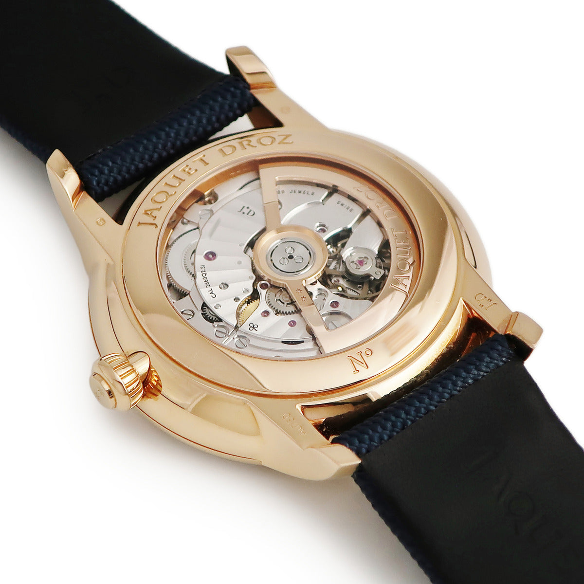 JAQUET DROZ ジャケドロー　純正 クロコ ベルト 美品 JAQUET DROZ ジャケドロー 純正 クロコ ベルト 美品 中古