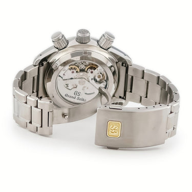腕時計 グランドセイコー Grand Seiko スプリングドライブ クロノグラフ マスターショップ限定 SBGC005 9R86-0AC0 自動巻き メンズ デイト