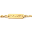 ヴァンクリーフアーペル Van Cleef & Arpels ヴィンテージ アルハンブラ ペンダント VCARA45800 ブラックXイエローゴールド K18YG オニキス ネックレス 黒 Au750 18K