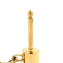 カルティエ Cartier ラブ LOVE チェーンピアス イエローゴールド K18YG ダイヤモンド ピアス ドロップ 750 18K YG 1Pダイヤ