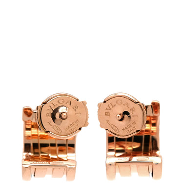 ブルガリ BVLGARI B-zero1 ビーゼロワン ピンクゴールド K18PG ピアス BVLGARI 750