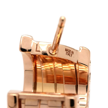 ブルガリ BVLGARI B-zero1 ビーゼロワン ピンクゴールド K18PG ピアス BVLGARI 750