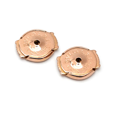 ブルガリ BVLGARI B-zero1 ビーゼロワン ピンクゴールド K18PG ピアス BVLGARI 750