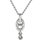 エルメス HERMES シェーヌダンクル アンシェネ ホワイトゴールド K18WG ダイヤモンド ネックレス 750 WG K18 ダイヤモンド パウェ