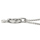 エルメス HERMES シェーヌダンクル アンシェネ ホワイトゴールド K18WG ダイヤモンド ネックレス 750 WG K18 ダイヤモンド パウェ