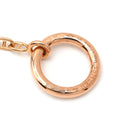 エルメス HERMES ファランドールPM ペンダント H221303B ローズゴールド K18PG ダイヤモンド SH ネックレス ピンクゴールド 18K 750AU