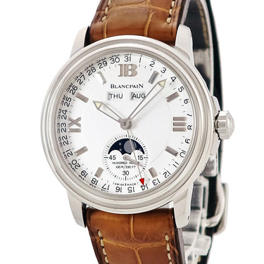 腕時計 ブランパン BLANCPAIN レマン トリプルカレンダー ムーンフェイズ B2763-1127A-11 自動巻き メンズ コンプリケーション