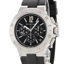 腕時計 ブルガリ BVLGARI ディアゴノ ヴェロチッシモ DG41BSVDCH 自動巻き メンズ ブラック クロノグラフ デイト