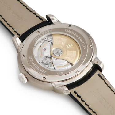 腕時計 オーデマピゲ AUDEMARS PIGUET ミレネリー ピアノフォルテ 15325BC.OO.D102CR.01 自動巻き メンズ OH済 K18WG無垢 デイト 限定
