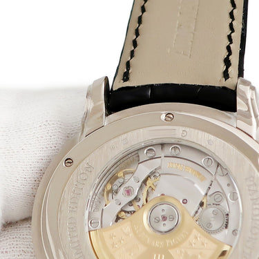 腕時計 オーデマピゲ AUDEMARS PIGUET ミレネリー ピアノフォルテ 15325BC.OO.D102CR.01 自動巻き メンズ OH済 K18WG無垢 デイト 限定
