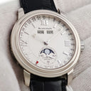 腕時計 ブランパン BLANCPAIN レマン トリプルカレンダー ムーンフェイズ 3563-1527-A53 自動巻き メンズ OH済 K18WG無垢製 限定
