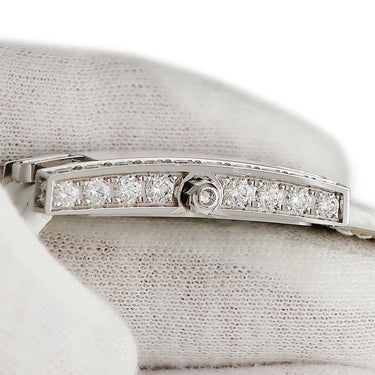 腕時計 ハリーウィンストン Harry Winston アヴェニュー クラシック エリプティック AVEQHM21WW241 クオーツ レディース K18WG 純正ダイヤ