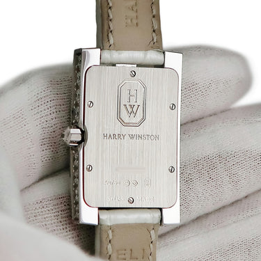 腕時計 ハリーウィンストン Harry Winston アヴェニュー クラシック エリプティック AVEQHM21WW241 クオーツ レディース K18WG 純正ダイヤ